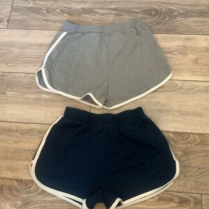 Size XS. Comfy sporty shorts set